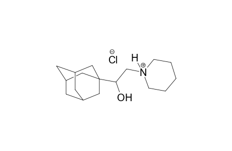 1-[2-(1-adamantyl)-2-hydroxyethyl]piperidinium chloride
