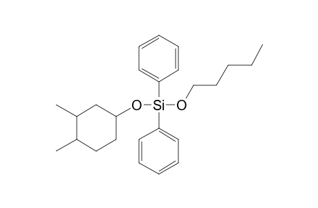 Silane, diphenyl(3,4-dimethylcyclohexyloxy)pentyloxy-