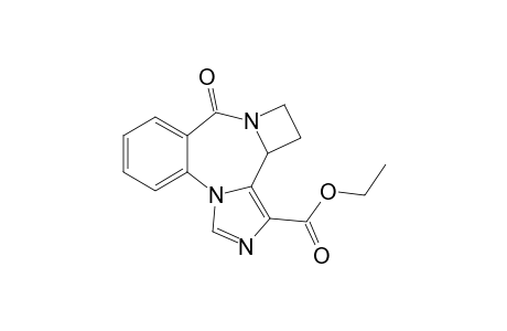 3-(Ethoxycarbonyl)-4,5-dimethylene-4,5-dihydroimidazo[1,5-a]benzo[f][1,4]diazepin-6-one