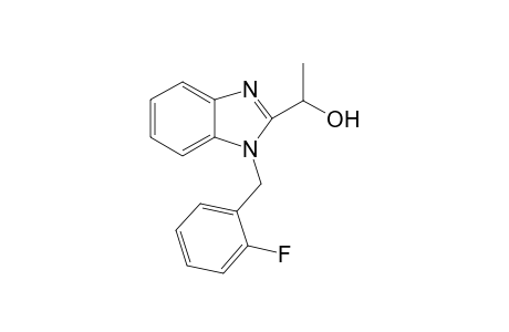 1-[1-(2-fluorobenzyl)-1H-benzimidazol-2-yl]ethanol