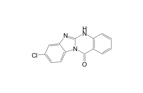 8-Chloranyl-6H-benzimidazolo[2,1-b]quinazolin-12-one