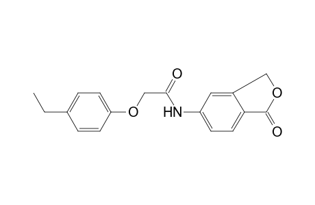 2-(4-Ethylphenoxy)-N-(1-ketophthalan-5-yl)acetamide