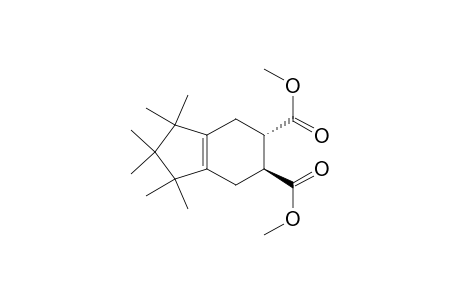 1H-Indene-5,6-dicarboxylic acid, 2,3,4,5,6,7-hexahydro-1,1,2,2,3,3-hexamethyl-, dimethyl ester, trans-