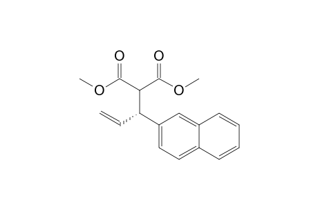 Dimethyl (R)-2-(1-naphth-2-ylallyl)malonate