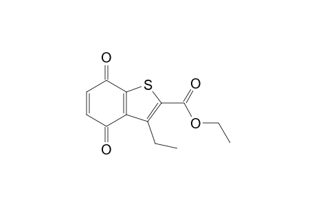Ethyl 3-Ethyl-4,7-dioxo-4,7-dihydrobenzo[b]thiophene-2-carboxylate