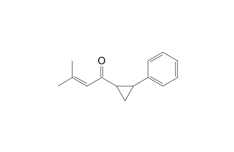3-Methyl-1-(2-phenylcyclopropyl)-2-buten-1-one
