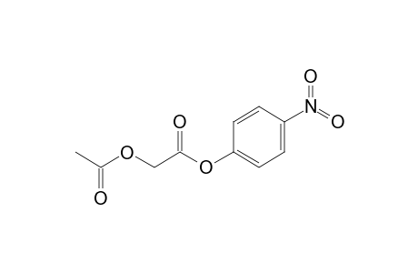 Acetoxyacetic acid, 4-nitrophenyl ester