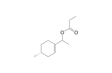 1-((R)-4-methylcyclohex-1-en-1-yl)ethyl propionate