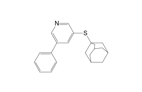 3-(1-adamantylsulfanyl)-5-phenyl-pyridine