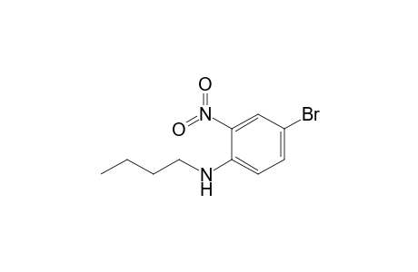 4-Bromo-1-(N-n-butyl)amino-2-nitrobenzene