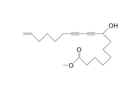 8-Hydroxy-octadeca-9,11-diyn-17-enoic acid, methyl ester