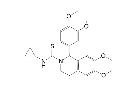 2(1H)-isoquinolinecarbothioamide, N-cyclopropyl-1-(3,4-dimethoxyphenyl)-3,4-dihydro-6,7-dimethoxy-
