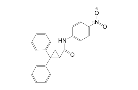 N-(4-nitrophenyl)-2,2-diphenylcyclopropanecarboxamide