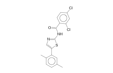 2,4-Dichloro-N-[5-(2,5-xylyl)-2-thiazolyl]benzamide