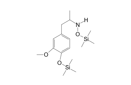 N-Hydroxy-4-hydroxy-3-methoxyamphetamine 2TMS
