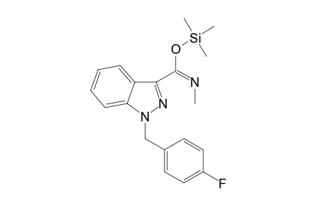N-Methyl-1-(4-fluorobenzyl)-1H-indazol-3-carboxamide TMS