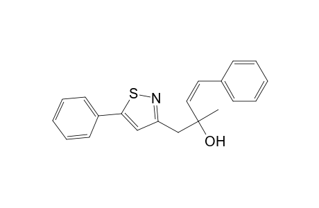 3-(2'-Hydroxy-2'-methyl-4'-phenyl-3'-butenyl)-5-phenylisothiazole