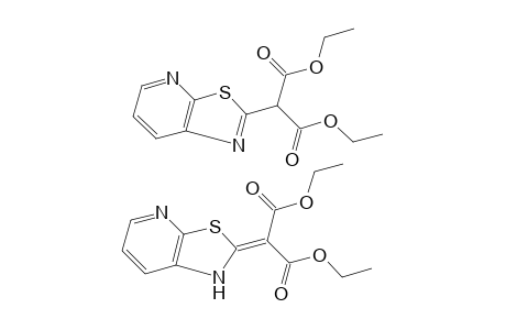 thiazolo[5,4-b]pyridine-2-malonic acid, diethyl ester