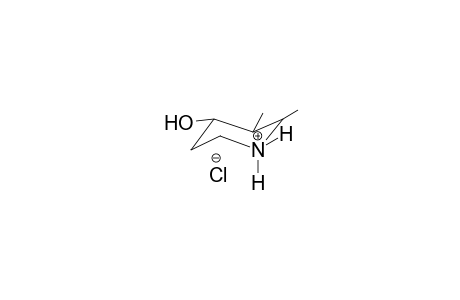 piperidinium, 4-hydroxy-2,3-dimethyl-, chloride