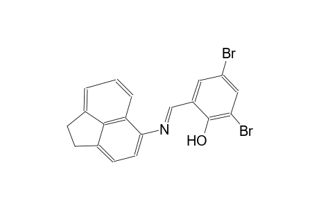 2,4-dibromo-6-[(E)-(1,2-dihydro-5-acenaphthylenylimino)methyl]phenol
