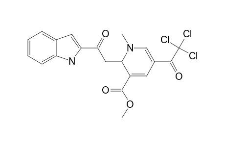 2-[(2-INDOLYLCARBONYL)-METHYL]-3-(METHOXYCARBONYL)-1-METHYL-5-(TRICHLOROACETYL)-1,2-DIHYDROPYRIDINE
