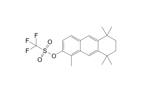 5,6,7,8-Tetrahydro-1,5,5,8,8-pentamethyl-2-anthracenyl trifluoromethanesulfonate