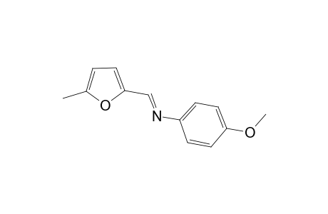 (4-methoxy-phenyl)-(5-methyl-furan-2-ylmethylene)-amine