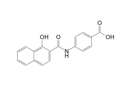 p-(1-hydroxy-2-naphthamido)benzoic acid