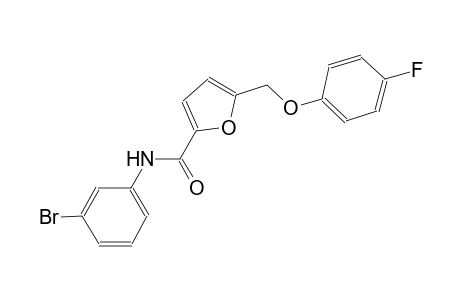 N-(3-bromophenyl)-5-[(4-fluorophenoxy)methyl]-2-furamide