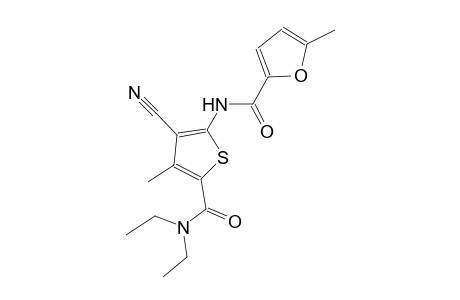 N-{3-cyano-5-[(diethylamino)carbonyl]-4-methyl-2-thienyl}-5-methyl-2-furamide