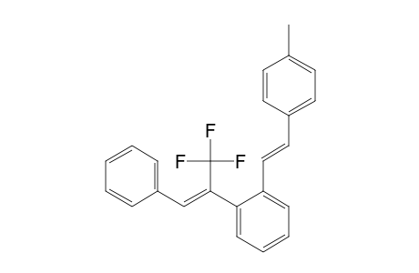 1-Methyl-4-[(E)-2-[2-[(Z)-2-phenyl-1-(trifluoromethyl)vinyl]phenyl]vinyl]benzene