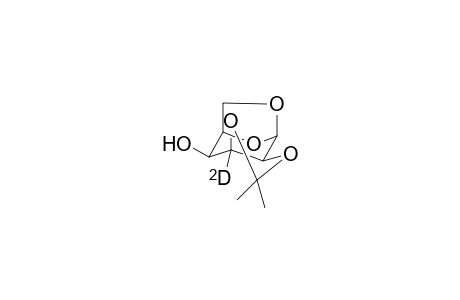 1,6-Anhydro-2,3-O-isopropylidene-.beta.-D-talo-pyranose-3-D