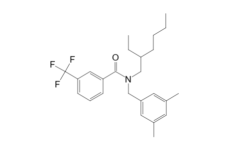Benzamide, 3-trifluoromethyl-N-(3,5-dimethylbenzyl)-N-(2-ethylhexyl)-