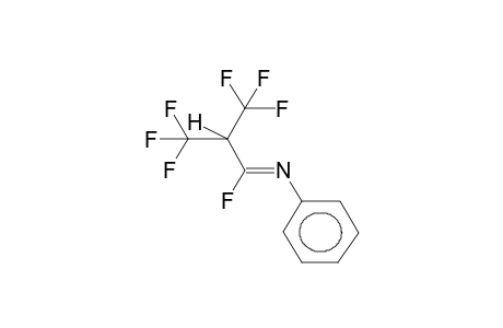 1-PHENYLIMINO-2-TRIFLUOROMETHYL-1,3,3,3-TETRAFLUOROPROPANE