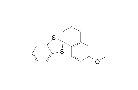Spiro[1,3-benzodithiole-2,1'(2'H)-naphthalene], 3',4'-dihydro-6'-methoxy-