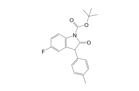 3-(4-Methylphenyl)-5-fluoro-N-Boc-oxindole