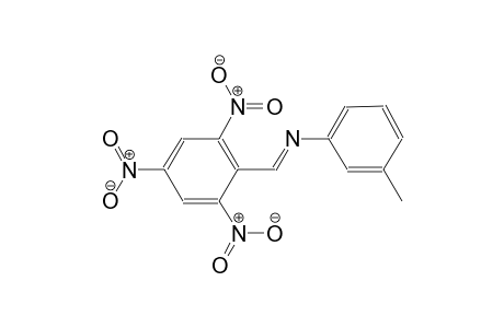 benzenamine, 3-methyl-N-[(E)-(2,4,6-trinitrophenyl)methylidene]-