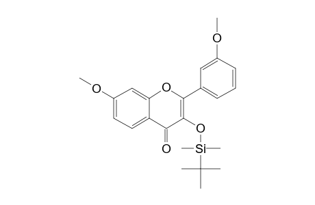 7,3'-Dimethoxy-3-(tert.-butyldimethylsilyl)oxyflavone