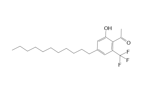 1-[2-Hydroxy-6-(trifluoromethyl)-4-undecylphenyl]ethanone