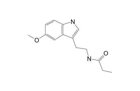 N-[2-(5-Methoxy-1H-indol-3-yl)ethyl]propanamide