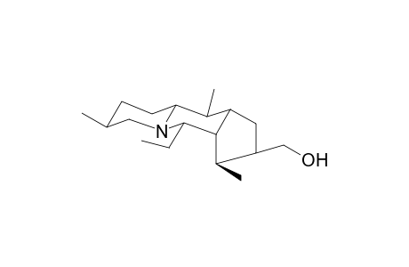 1,5,10-Trimethyl-7-ethyl-4-(hydroxymethyl)-8-aza-tricyclo[7.4.4.0]tridecane