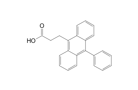 9-Anthracenepropanoic acid, 10-phenyl-