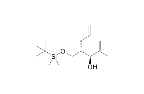 (3S,4S)-4-(tert-Butyldimethylsilyl)oxymethyl-2-methyl-1,6-heptadien-3-ol