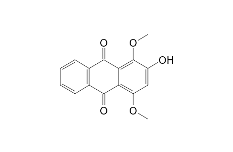 1,4-Dimethoxy-2-oxidanyl-anthracene-9,10-dione
