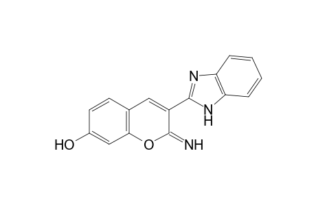 3-(1H-benzimidazol-2-yl)-2-imino-2H-chromen-7-ol
