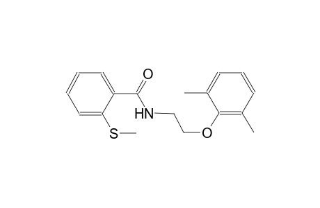 benzamide, N-[2-(2,6-dimethylphenoxy)ethyl]-2-(methylthio)-