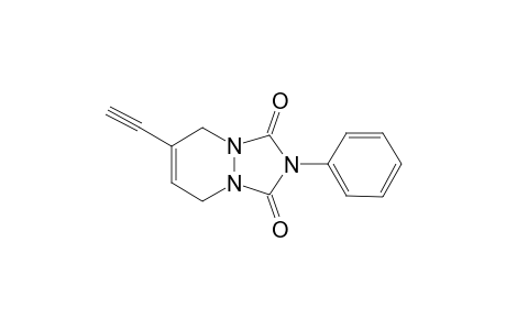 2-Phenyl-7-ethynyl-1,3-dioxo-2,4,9-triazabicyclo[4.3.0]non-6-ene