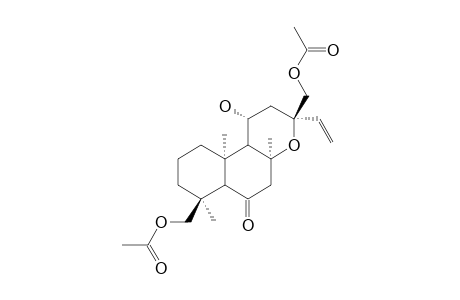 ENT-16,18-DIACETOXY-11-BETA-HYDROXY-6-OXO-13-EPI-MANOYL-OXIDE