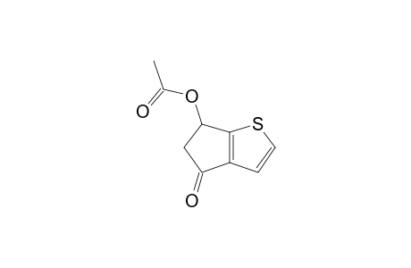 6-ACETOXY-5,6-DIHYDRO-4H-CYCLOPENTA-[B]-THIOPHEN-4-ONE