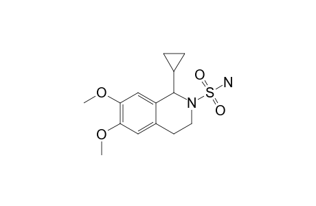 1-CYCLOPROPYL-6,7-DIMETHOXY--3,4-DIHYDROISOQUINOLINE-2-(1-H)-SULFONAMIDE